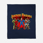 Justice Friends-None-Fleece-Blanket-demonigote