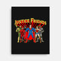 Justice Friends-None-Stretched-Canvas-demonigote