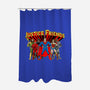 Justice Friends-None-Polyester-Shower Curtain-demonigote