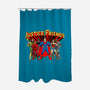 Justice Friends-None-Polyester-Shower Curtain-demonigote