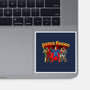 Justice Friends-None-Glossy-Sticker-demonigote