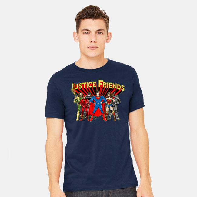 Justice Friends-Mens-Heavyweight-Tee-demonigote