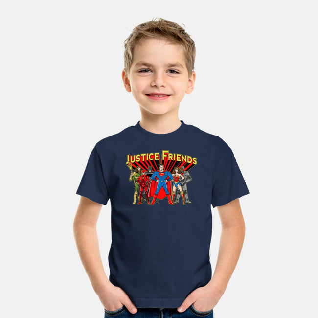 Justice Friends-Youth-Basic-Tee-demonigote