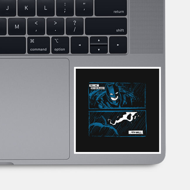 Do You Bleed-None-Glossy-Sticker-demonigote