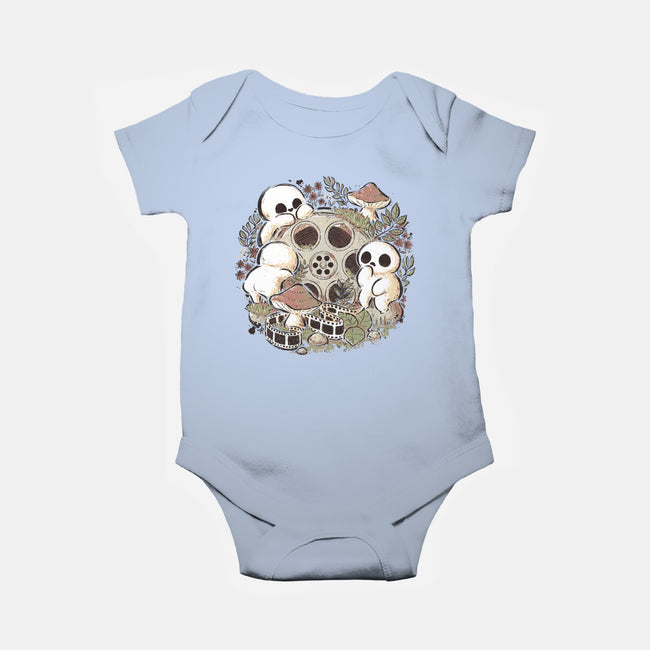 Kodama Forest Movie-Baby-Basic-Onesie-xMorfina