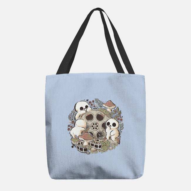 Kodama Forest Movie-None-Basic Tote-Bag-xMorfina