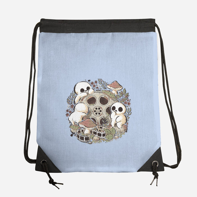 Kodama Forest Movie-None-Drawstring-Bag-xMorfina