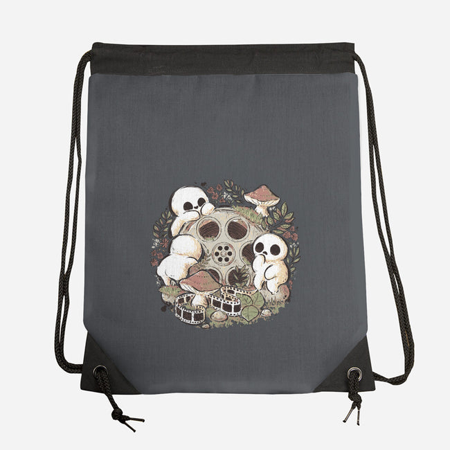 Kodama Forest Movie-None-Drawstring-Bag-xMorfina
