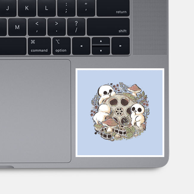 Kodama Forest Movie-None-Glossy-Sticker-xMorfina