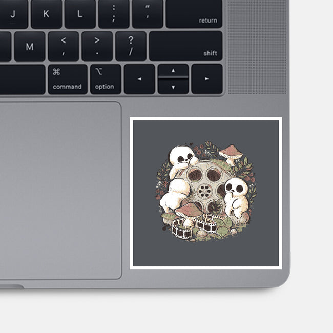 Kodama Forest Movie-None-Glossy-Sticker-xMorfina