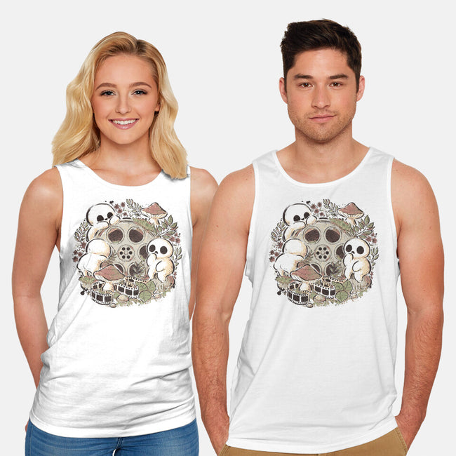 Kodama Forest Movie-Unisex-Basic-Tank-xMorfina