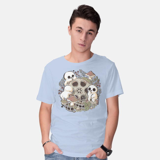 Kodama Forest Movie-Mens-Basic-Tee-xMorfina