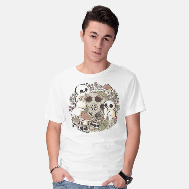 Kodama Forest Movie-Mens-Basic-Tee-xMorfina