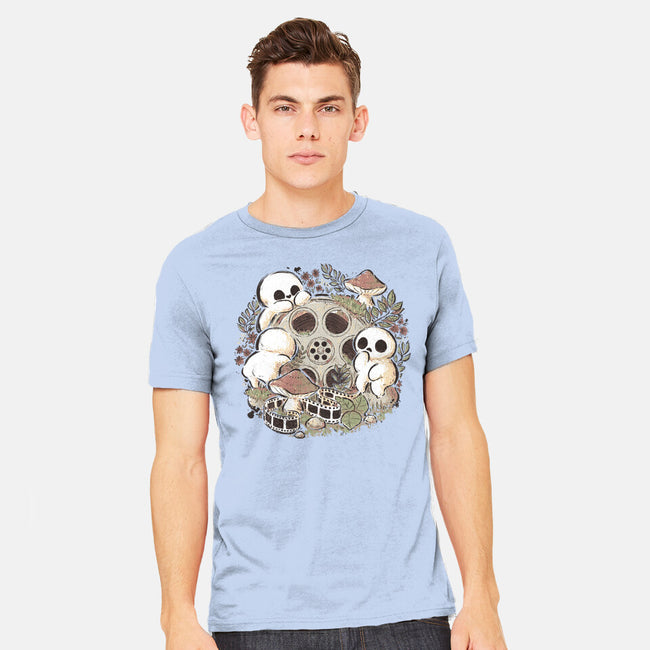 Kodama Forest Movie-Mens-Heavyweight-Tee-xMorfina