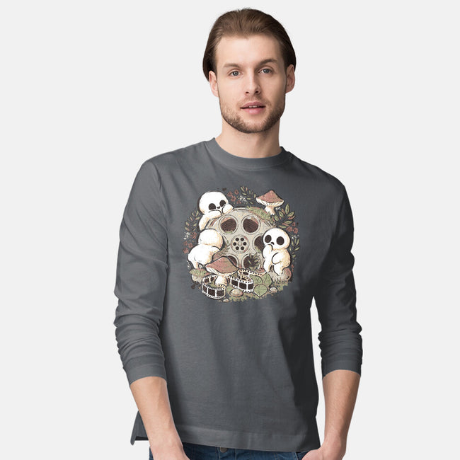 Kodama Forest Movie-Mens-Long Sleeved-Tee-xMorfina