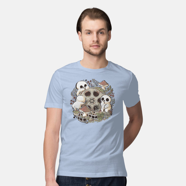 Kodama Forest Movie-Mens-Premium-Tee-xMorfina