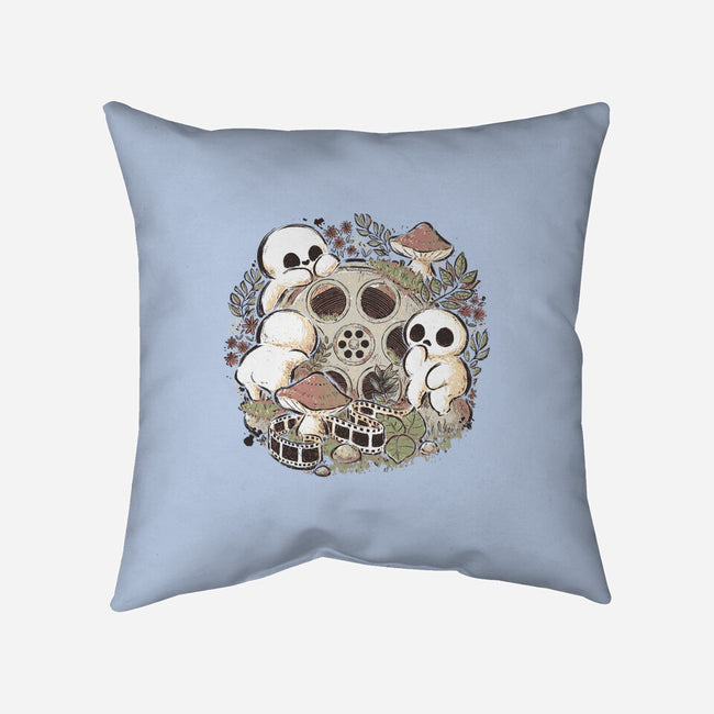 Kodama Forest Movie-None-Removable Cover w Insert-Throw Pillow-xMorfina