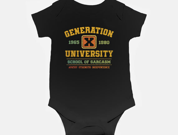 Generation X University