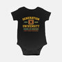 Generation X University-Baby-Basic-Onesie-kg07