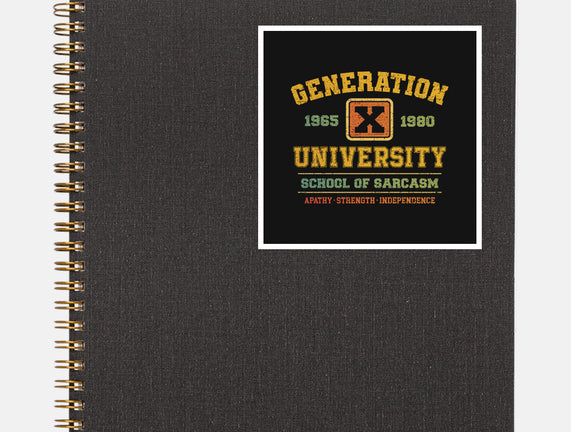 Generation X University