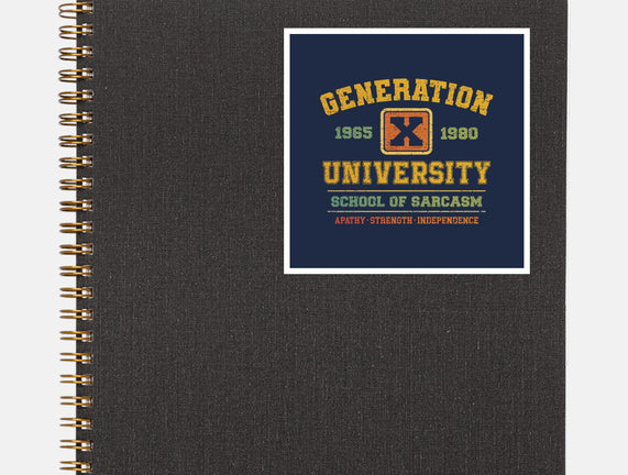 Generation X University