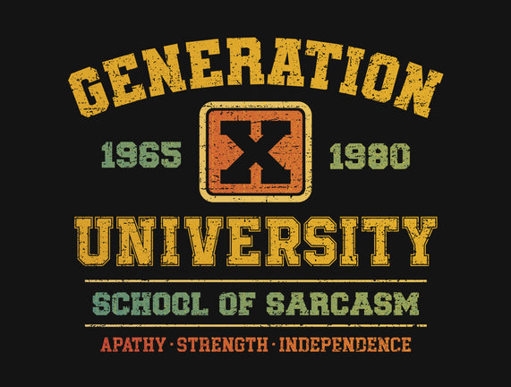 Generation X University