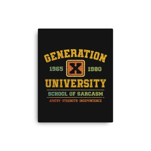 Generation X University