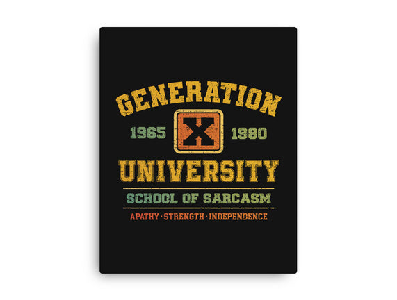Generation X University