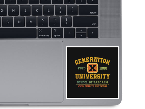 Generation X University