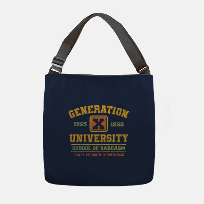 Generation X University-None-Adjustable Tote-Bag-kg07