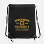 Generation X University-None-Drawstring-Bag-kg07
