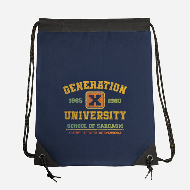 Generation X University-None-Drawstring-Bag-kg07