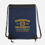 Generation X University-None-Drawstring-Bag-kg07
