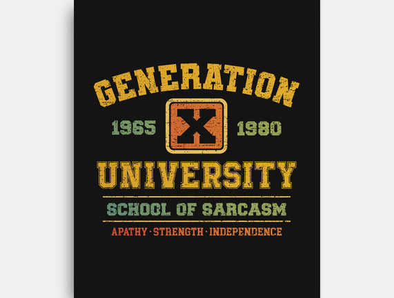 Generation X University