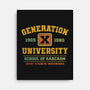 Generation X University-None-Stretched-Canvas-kg07