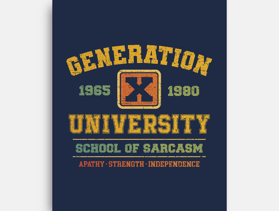 Generation X University