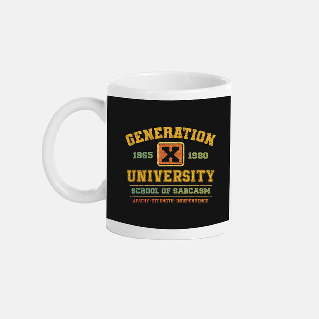 Generation X University-None-Mug-Drinkware-kg07