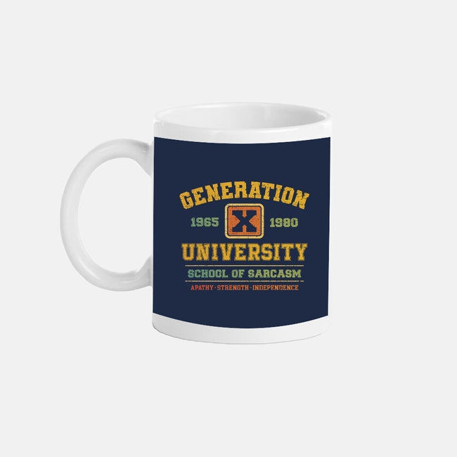 Generation X University-None-Mug-Drinkware-kg07