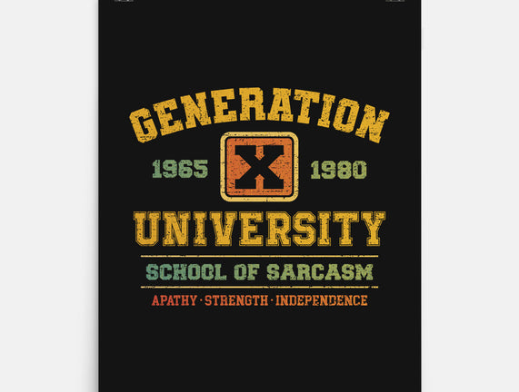 Generation X University