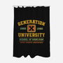 Generation X University-None-Polyester-Shower Curtain-kg07
