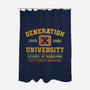 Generation X University-None-Polyester-Shower Curtain-kg07