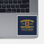 Generation X University-None-Glossy-Sticker-kg07