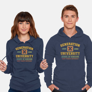 Generation X University-Unisex-Pullover-Sweatshirt-kg07