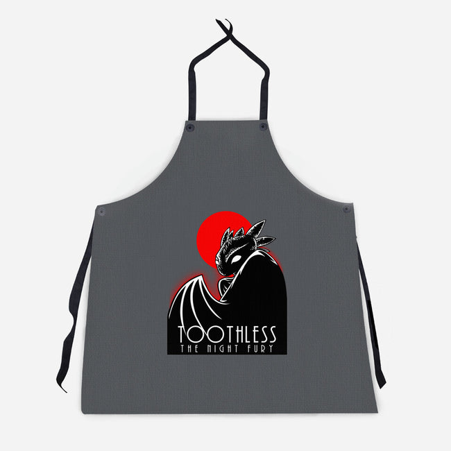 The Dark Dragon-Unisex-Kitchen-Apron-joerawks
