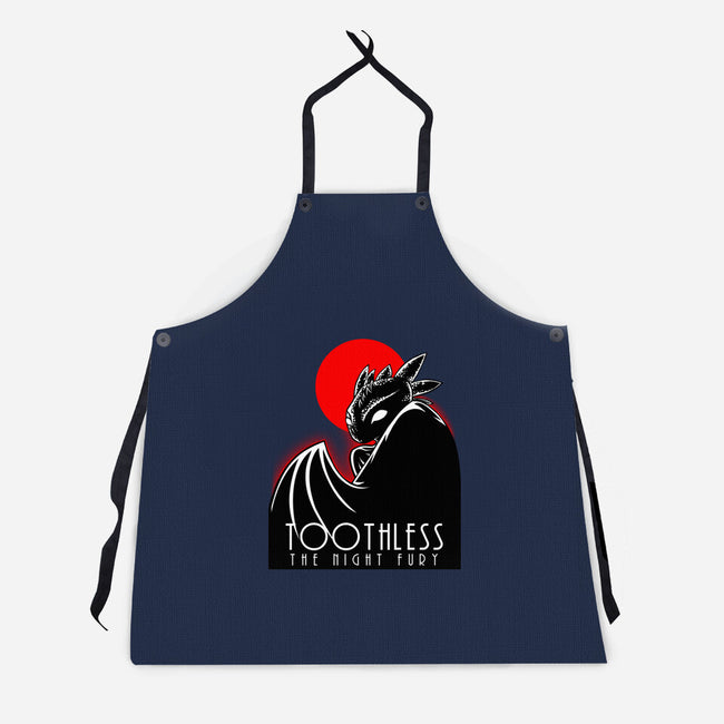 The Dark Dragon-Unisex-Kitchen-Apron-joerawks