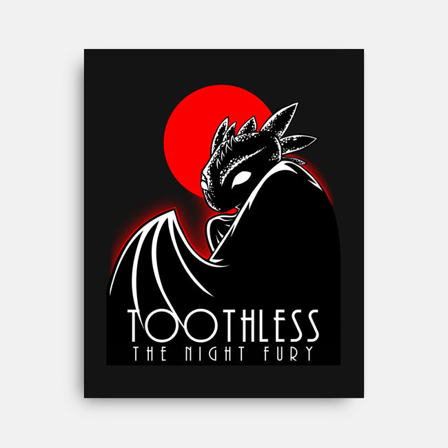 The Dark Dragon-None-Stretched-Canvas-joerawks