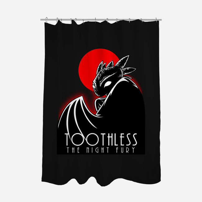 The Dark Dragon-None-Polyester-Shower Curtain-joerawks