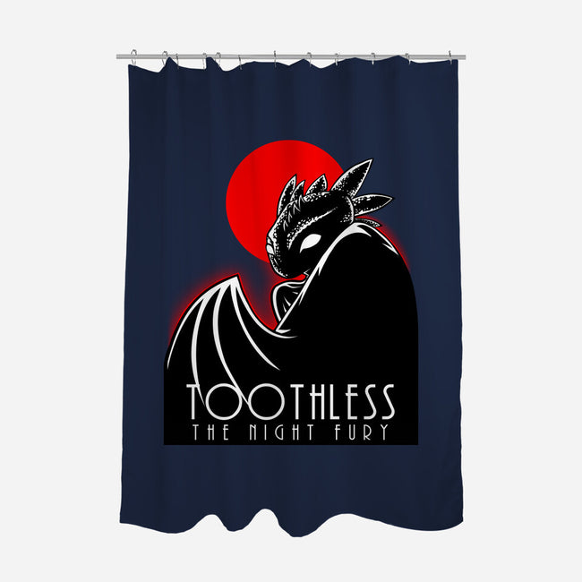 The Dark Dragon-None-Polyester-Shower Curtain-joerawks