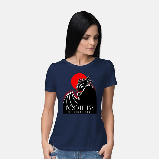 The Dark Dragon-Womens-Basic-Tee-joerawks