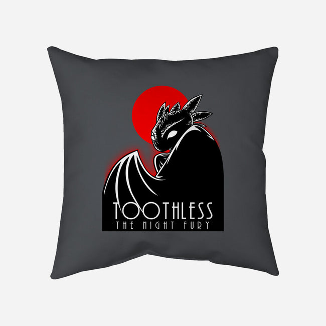 The Dark Dragon-None-Removable Cover w Insert-Throw Pillow-joerawks